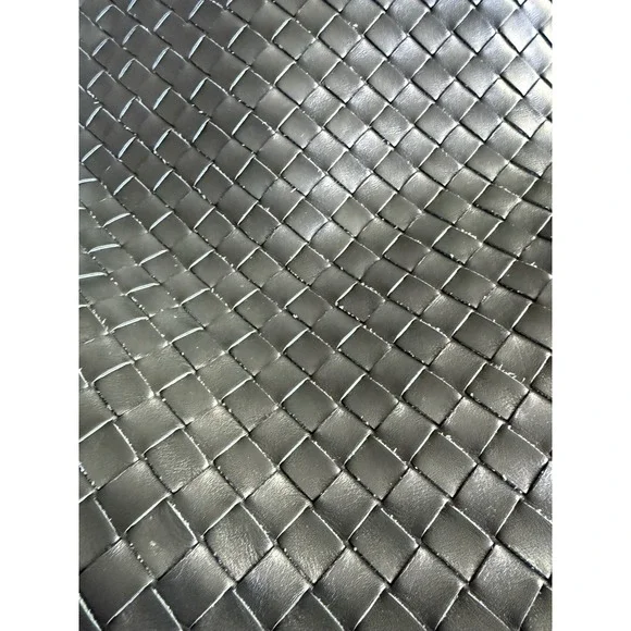 Bottega Veneta Greenish Black Leather KNOT Bucket Shoulder Bag Made in Italy - Picture 8 of 8